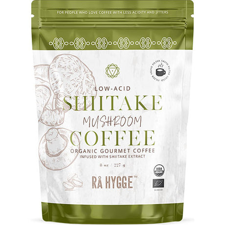 Kaffe m. Shiitakesvampsextrakt - filtermalt EKO