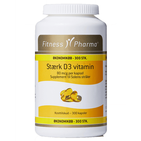 Fitness Pharma Stark Vitamin D3 | 300 kapslar