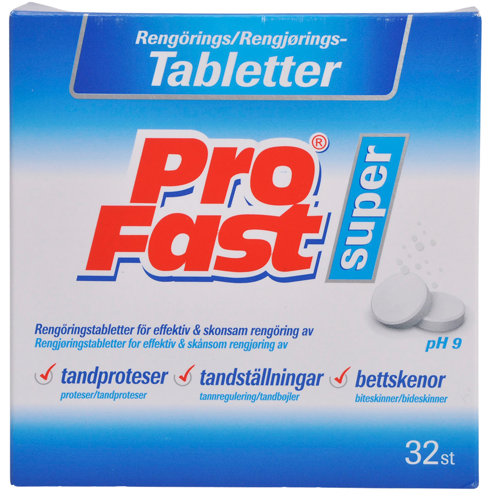 Ekulf Profast rengöringstabletter | 32 tabletter